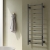 Reina Velino Dry Electric Stainless Steel Square Bar Heated Towel Rail