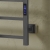 Reina Velino Dry Electric Stainless Steel Square Bar Heated Towel Rail