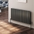 Reina Vicari Single Horizontal Aluminium Radiator 600mm H x 1400mm W Anthracite