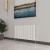 Reina Vicari Single Horizontal Aluminium Radiator 600mm H x 1000mm W White