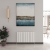 Reina Vicari Single Horizontal Aluminium Radiator 600mm H x 1000mm W White