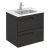 Royo Vitale 600mm 2-Drawer Wall Hung Vanity Unit