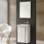 Royo Elegance 450mm 1-Door Wall Hung Vanity Unit with Bathroom Mirror | Thumbnail Image