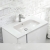 Royo Onix 2-Drawer Wall Hung Vanity Unit with Ceramic Basin 800mm - Gloss Grey