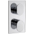 Sagittarius Tame Thermostatic Concealed Shower Valve Dual Handle - Chrome | Thumbnail Image