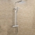 Sagittarius Aqua Thermostatic Bar Mixer Shower Valve with Riser Kit and Fixed Head - Chrome
