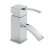 Sagittarius Arke Monobloc Basin Mixer Tap with Pop Up Waste - Chrome