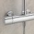 Sagittarius Aurora Deluxe Bar Shower Mixer with Shower Kit + Fixed Head - Chrome