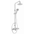 Sagittarius Avant Bar Mixer Shower with Shower Kit + Fixed Head - Chrome