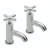 Sagittarius Avant Basin Taps Pair - Chrome