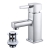 Sagittarius Axis Mono Basin Mixer Tap with Sprung Waste - Chrome