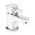 Sagittarius Axis Mini Mono Basin Mixer Tap with Sprung Waste - Chrome