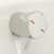 Sagittarius Lever Centrafill Bath Waste Built-In On/Off Control Chrome