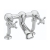 Sagittarius Edwardian Deluxe Bath Filler Tap - Chrome