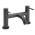 Sagittarius Ergo Bath Filler Tap Pillar Mounted - Black