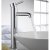 Sagittarius Ergo Extended Mono Basin Mixer Tap with Sprung Waste - Chrome