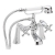 Sagittarius Fantasy Bath Shower Mixer Tap Pillar Mounted - Chrome
