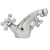 Sagittarius Fantasy Dual Handle Mono Basin Mixer Tap with Waste - Chrome | Thumbnail Image