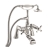 Sagittarius Fitzerald Bari Bath Shower Mixer Tap with Shower Kit Pillar Mounted - Chrome