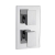 Sagittarius Flow Thermostatic Concealed Shower Valve Dual Handle - Chrome | Thumbnail Image