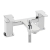 Sagittarius Gramercy Bath Shower Mixer Tap with Kit Pillar Mounted - Chrome