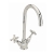 Sagittarius Kensington Monobloc Kitchen Sink Mixer Tap - Chrome/White