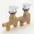 Sagittarius Metro Bath Mounted 1 or 2 way Thermostatic Mixer Valve - Chrome