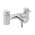 Sagittarius Piazza Bath Shower Mixer Tap with Shower Kit Pillar Mounted - Chrome | Thumbnail Image