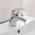 Sagittarius Prestige Deluxe Mono Basin Mixer Tap with Sprung Waste - Chrome