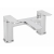 Sagittarius Ravenna Bath Filler Tap Pillar Mounted - Chrome