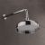 Sagittarius York Fixed Shower Head and Arm 200mm Diameter - Chrome
