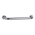 Sagittarius Straight Grab Rail 300mm Chrome