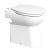 Saniflo Sanicompact Cisternless Pan with Built-In Macerator Pump - Excluding Seat
