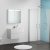 Showerwall Proclick MDF Shower Panel 1200mm Wide x 2440mm High - White Gloss