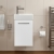 Signature Aalborg 400mm 1-Door Wall Hung Vanity Unit | Thumbnail Image