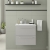 Signature Aalborg 600mm 2-Drawer Wall Hung Vanity Unit | Thumbnail Image