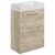 Signature Aalborg Wall Hung 1-Door Vanity Unit with Basin 405mm Wide - Oak