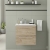 Signature Aalborg 600mm 2-Drawer Wall Hung Vanity Unit | Thumbnail Image