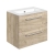 Signature Aalborg Wall Hung 2-Drawer Vanity Unit with Thin Edge Basin 610mm Wide 0TH - Oak | Thumbnail Image