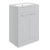 Signature Aalborg Floor Standing 2-Door Vanity Unit with Thin Edge Basin 610mm Wide 0TH - Grey Gloss | Thumbnail Image