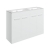 Signature Aalborg Floor Standing 4-Door Vanity Unit with Thin Edge Basin 1210mm Wide 0TH - White Gloss