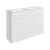 Signature Aalborg Floor Standing 4-Door Vanity Unit with Thin Edge Basin 1210mm Wide 2TH - White Gloss | Thumbnail Image