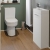 Signature Aalborg Wall Hung 1-Door Vanity Unit with Basin 405mm Wide - White Gloss | Thumbnail Image