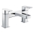 Signature Alpha Bath Filler Tap Pillar Mounted - Chrome