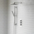 Signature Advance Thermostatic Triple Concealed Mixer Shower with Shower Kit + Fixed Shower Head - Chrome