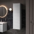 Signature Marshal Wall Hung 1-Door Tall Unit 350mm Wide - Matt Mineral Grey | Thumbnail Image