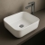 Signature Allure Deep Countertop Basin 420mm Wide 0 Tap Hole - White