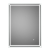 Signature Antonio LED Bathroom Mirror with Demister Pad 600mm H x 800mm W | Thumbnail Image