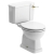 Signature Aphrodite Traditional Close Coupled Toilet with Brushed Brass Fittings (inc Soft Close Seat) | Thumbnail Image