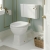 Signature Aphrodite Traditional Low Level Toilet with Brushed Brass Fittings (inc Soft Close Seat) | Thumbnail Image